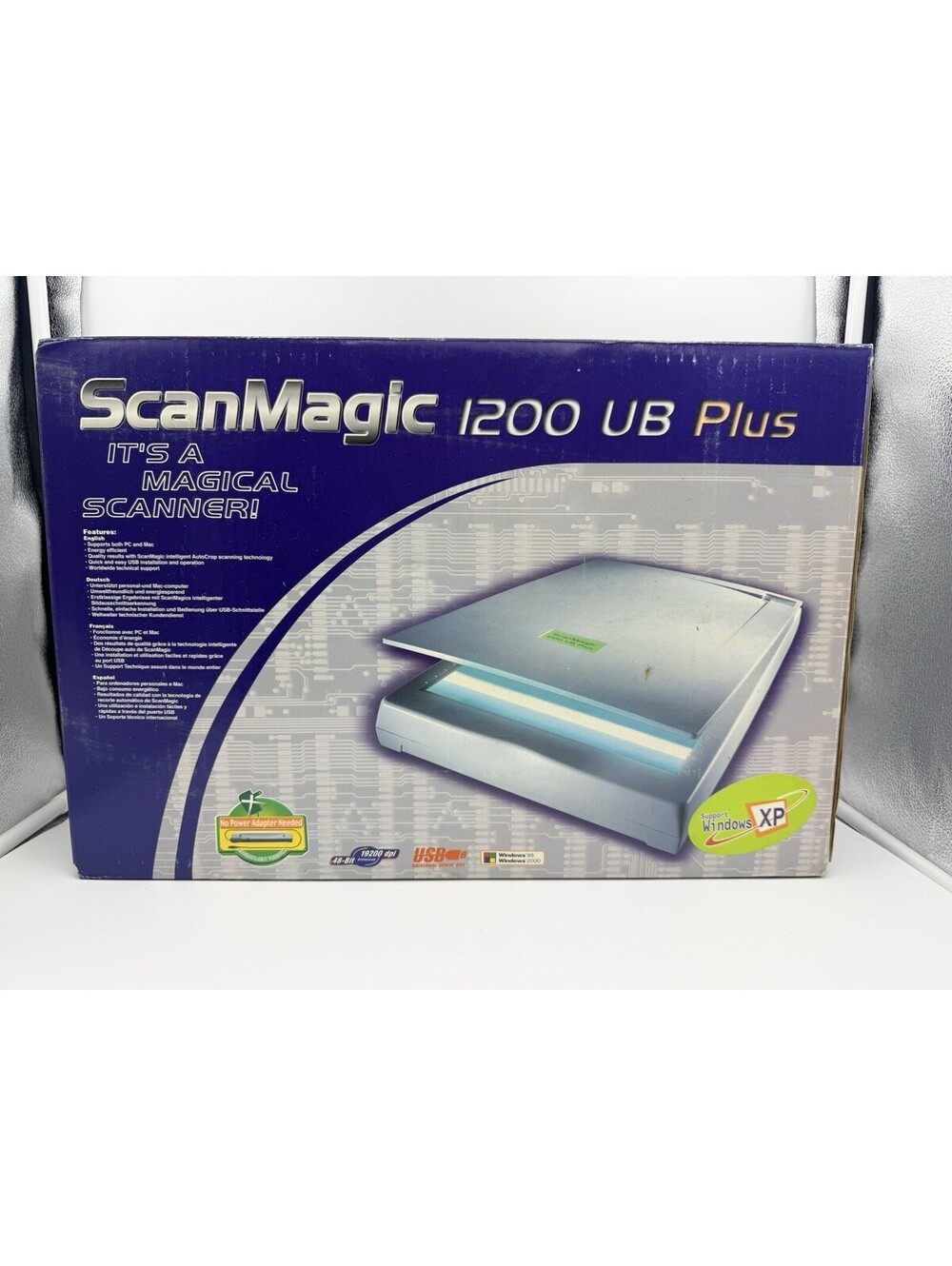 ScanMagic Magical Scanner 1200 UB PLUS With Box & Manual New Open Box